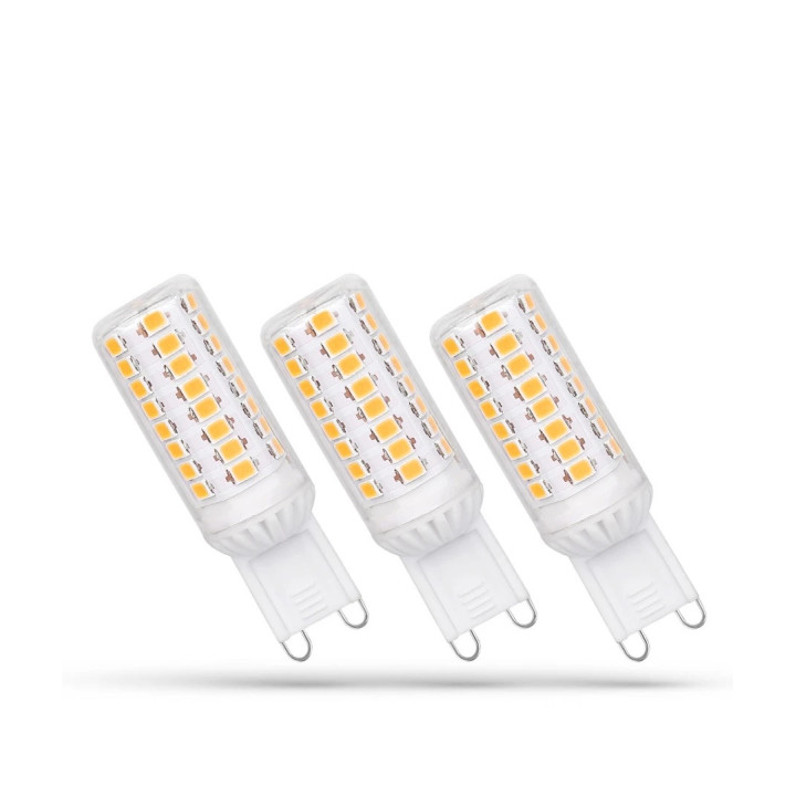 LED pære G9, 4,9W, 3000 / 4000K, 230V, dim