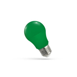 Grøn E27 LED-pære 4,9W | farvet lys