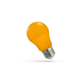 Orange E27 LED-pære 4,9W | farvet lys