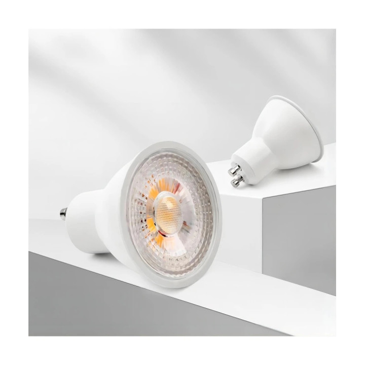 LUX6 LED spot 6W, RA 97, 230V, GU10, 3-4000K, dim