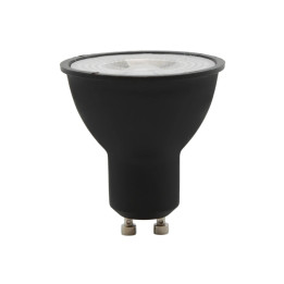 LUX6 LED spot 6W, sort, RA 97, 230V, GU10, 3-4000K, dim