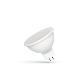 LED spotlys 6W, MR16 / GU5.3, 12V DC, 3000-4000K