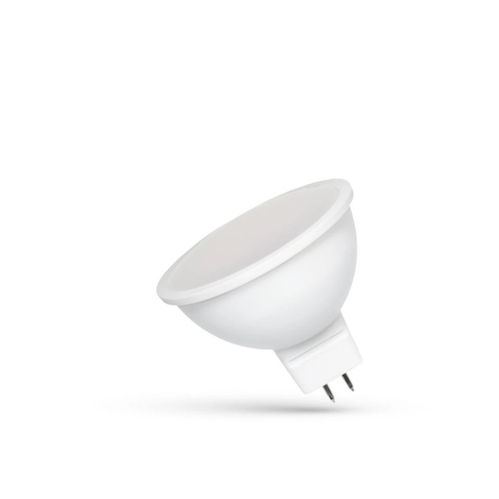 LED spotlys 6W, MR16 / GU5.3, 12V DC, 3000-4000K