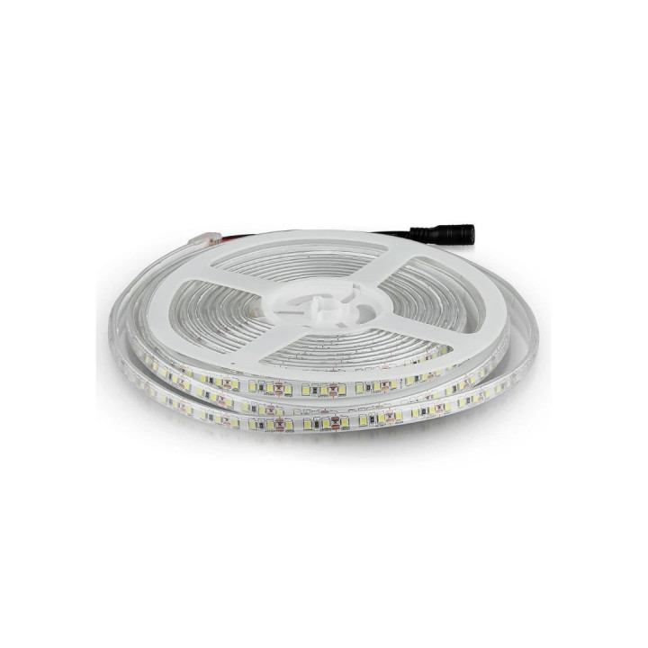 LED bånd 12V, 120 LED/m, 7,2W/m, 3000–4000K, 5m, IP65