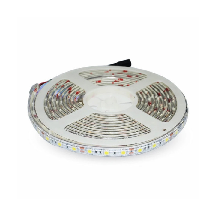 LED bånd 12V, 60 LED/m, 11W/m, 3000–4000K, 5m, IP65