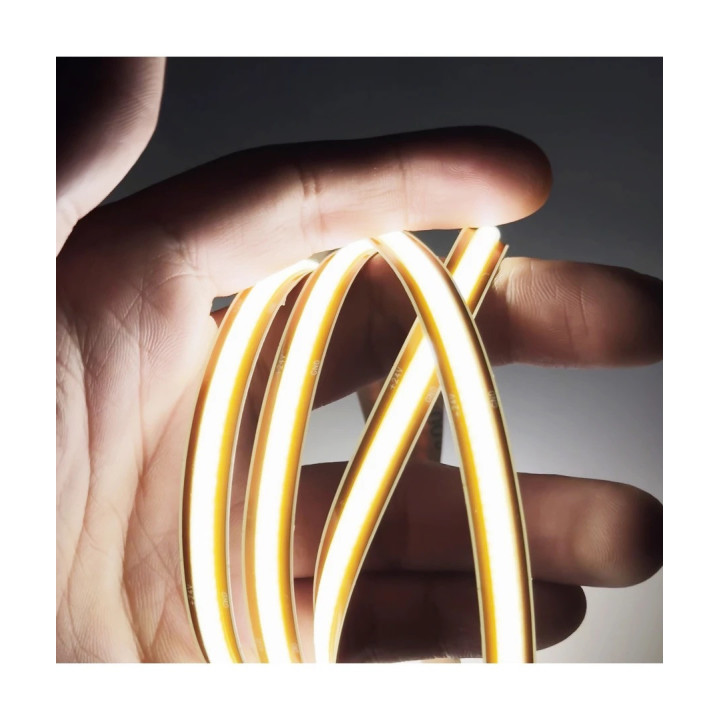 FreeCut COB LED-bånd 12V, 10W/m | 3000K, 5 m