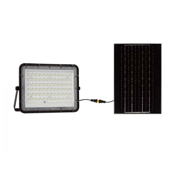 Solar LED-projektør 30W med PIR | 4000K, IP65