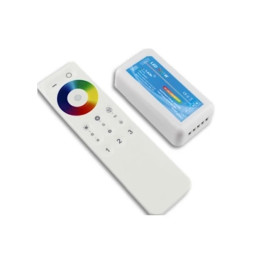 RGB+W RF-controller med fjernbetjening | 12/24V