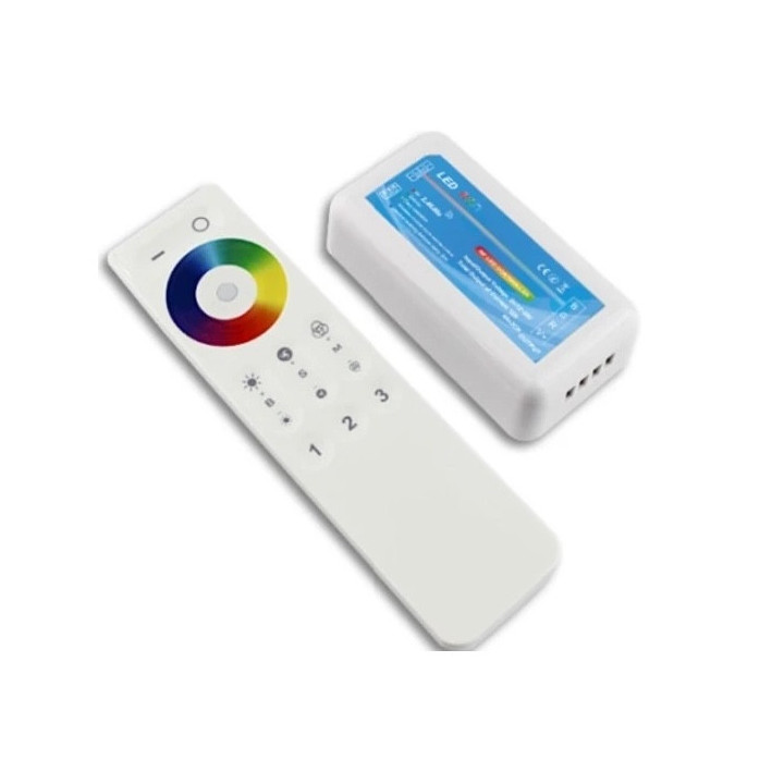 RGB RF-controller med fjernbetjening | 12/24V
