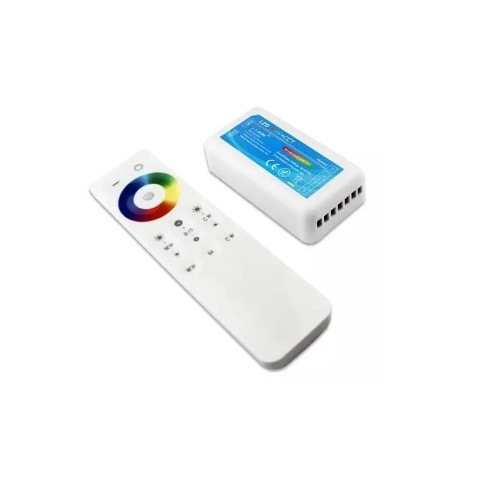 RGB+CCT-controller med RF-fjernbetjening | 12/24V