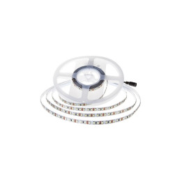 LED strip, 11W/m, 5m, 150lm/W, IP20, 24V, 168 LED pr. meter