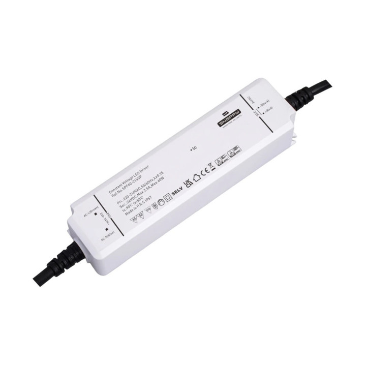 12V LED-strømforsyning 60W 5A IP67