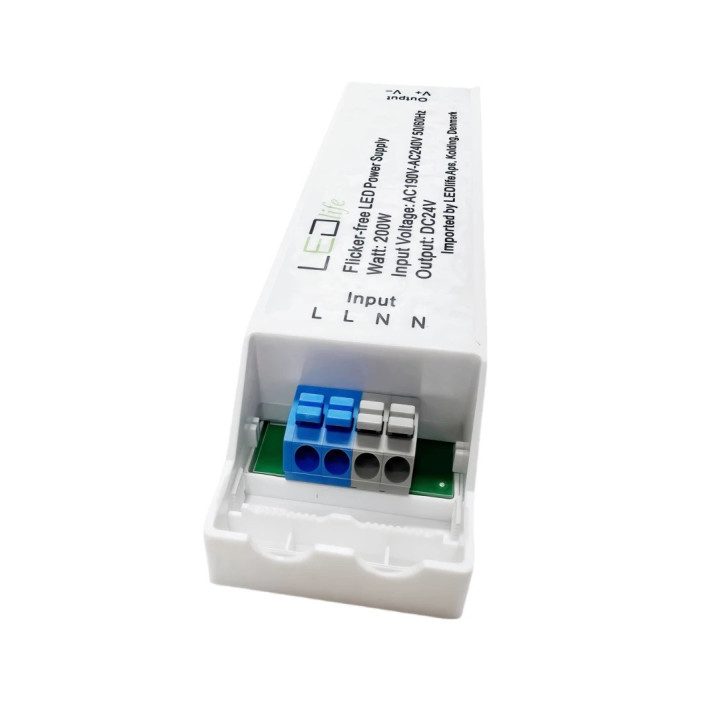 LED strømforsyning- Flicker free, 100W, 24V DC, 4,16A, IP20