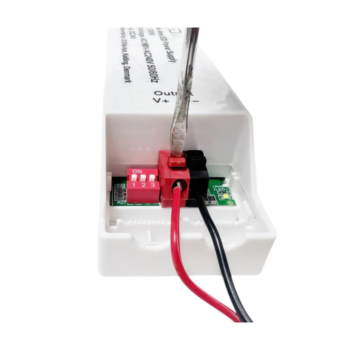 LED strømforsyning- Flicker free, 100W, 24V DC, 4,16A, IP20