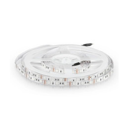 LED Bånd, RGB,10,8W/m, 60 LED/m, 12V, 5m, IP20