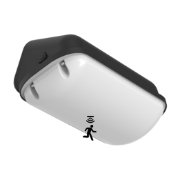 LED facadearmatur 2-CCT, Sort, m/u. sensor, IP65