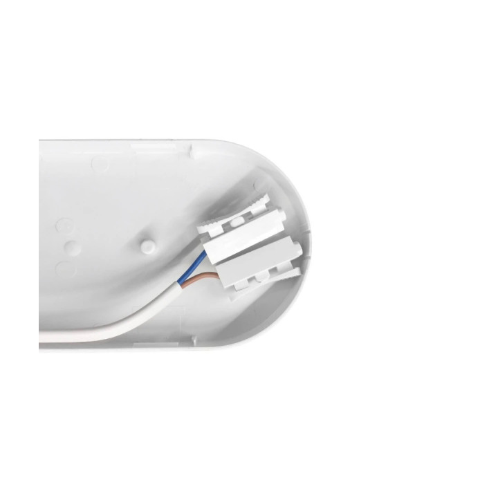 LED udendørslampe, IP54, IK07, 230V, Oval, 4000K, PIR sensor
