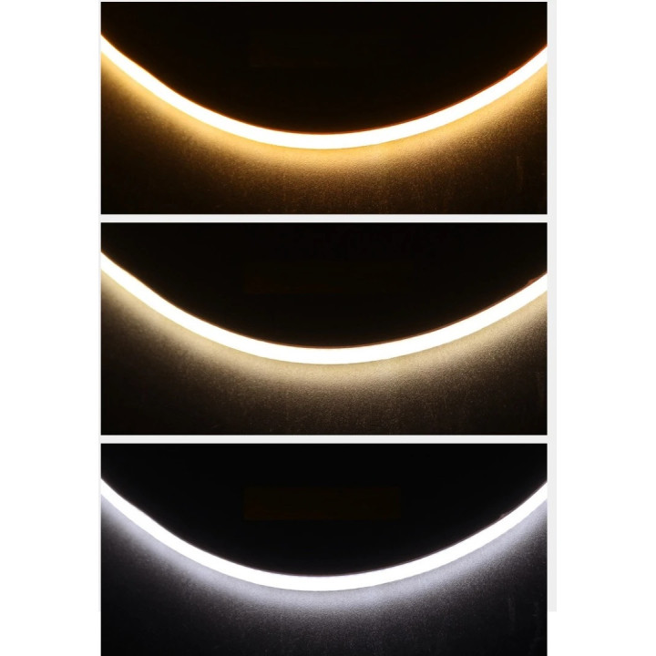 Neon COB LED-bånd 230V | 11,5W/m, IP67