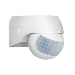 ESYLUX- udendørs PIR bevægelsessensor, IP44, hvid