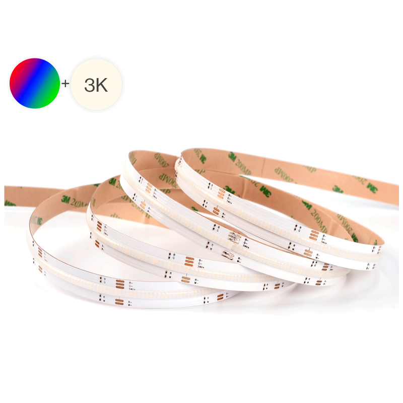 LED RGBW bånd, 24V, 20W/m,...