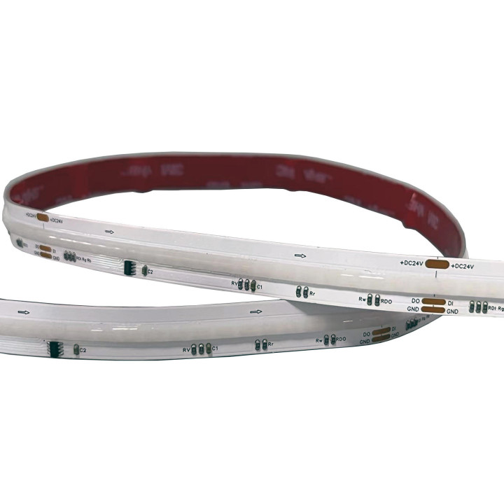 LED COB SPI RGBW bånd, 24V, 16W/m, 10m, IP20