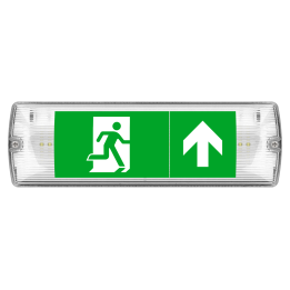 LED nødudgangsarmatur 5W IP65 med selvtest | Ultraline