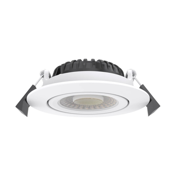 DimToWarm+CCT indbygningsspot, 7W Ø8,3cm, dæmpbar Rа96