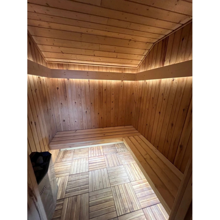 RGBW sauna LED-bånd 24V, 14W/m | 5 m, IP68