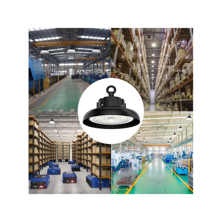 LED High Bay armatur 100/200W 4000K – IP65, 1–10V