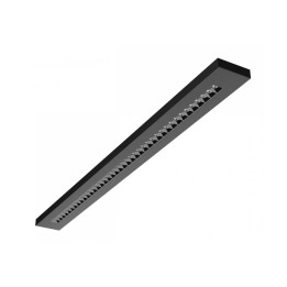 Sort PLANK LED pendel 120 cm, 40W, Ra95, UGR16