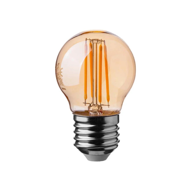 LED filament pære - krone,...