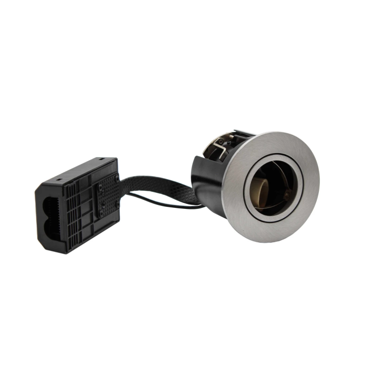 10 stk. GU10 indbygningsspots 6W RA97 IP44 aluminium