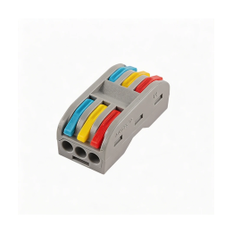 Skrueløs 3-leder samlemuffe – 32 A, 400 V, IP20
