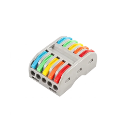 Skrueløs 5-leder samlemuffe – 32 A, 400 V, IP20