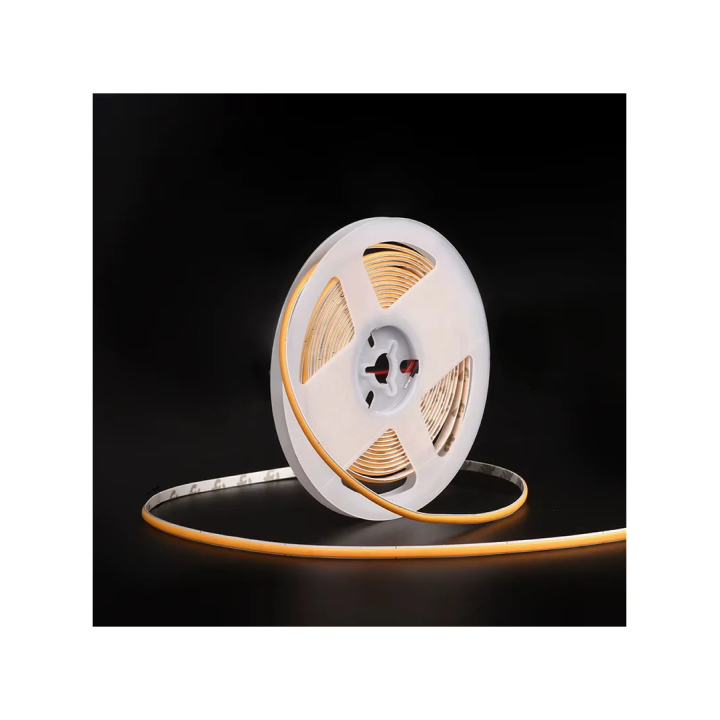 10 m COB LED-bånd – 9 W/m, RA92, 24 V, 3000 K