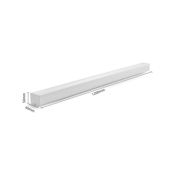 LED lysskinne 120 cm – 24/32/38 W, CCT, hvid