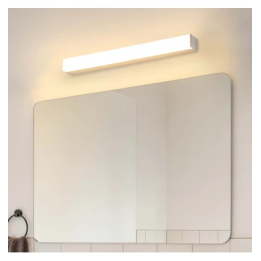 LED spejlarmatur 60 cm – RA92, IP44, hvid