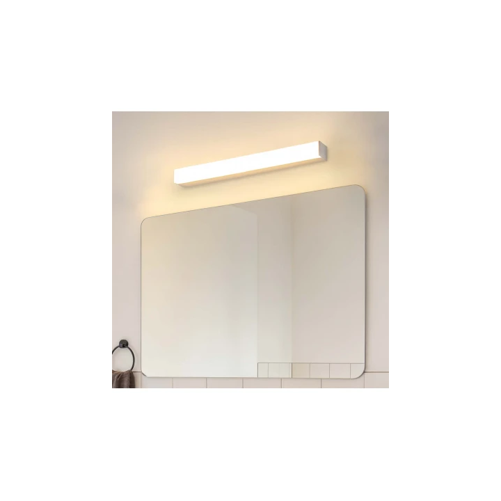 LED spejlarmatur 60 cm – RA92, IP44, hvid