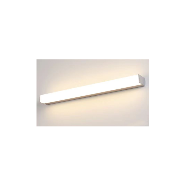 LED spejlarmatur 80 cm – RA92, IP44, hvid