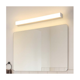 LED spejlarmatur 80 cm – RA92, IP44, hvid