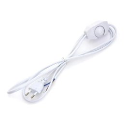 Lysdæmper med ledning 1,8 m – 5–100 W, hvid