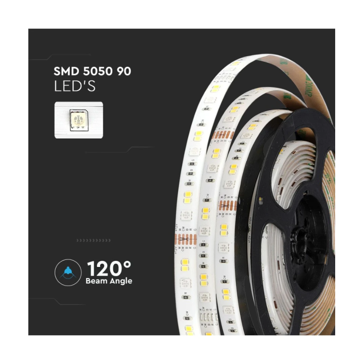 5 m RGB+CCT LED-båndsæt 15 W/m – Wi-Fi