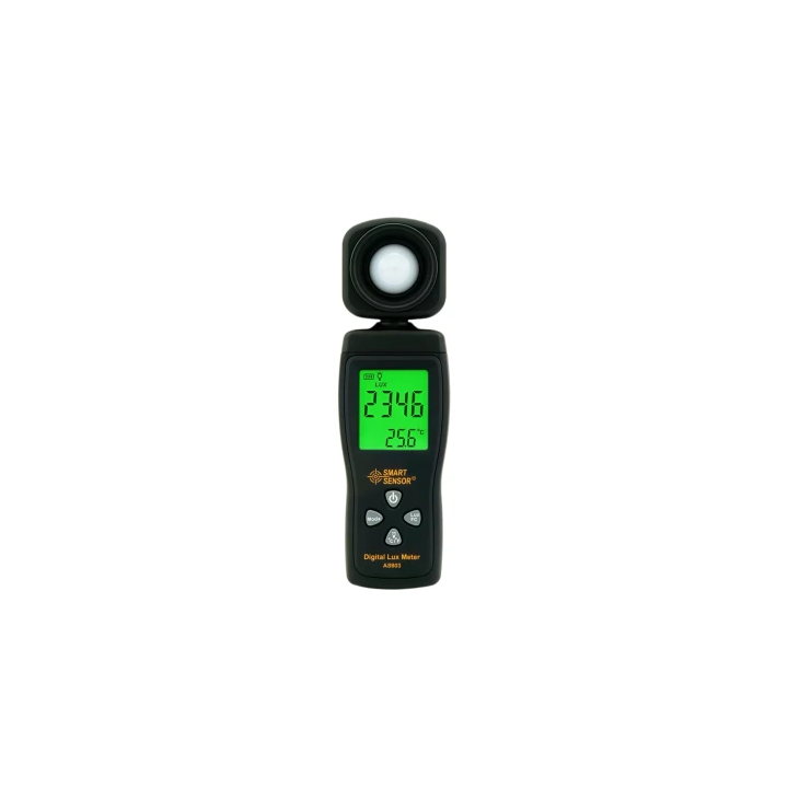 Digital luxmeter 1–200.000 lux – præcis lysmåling