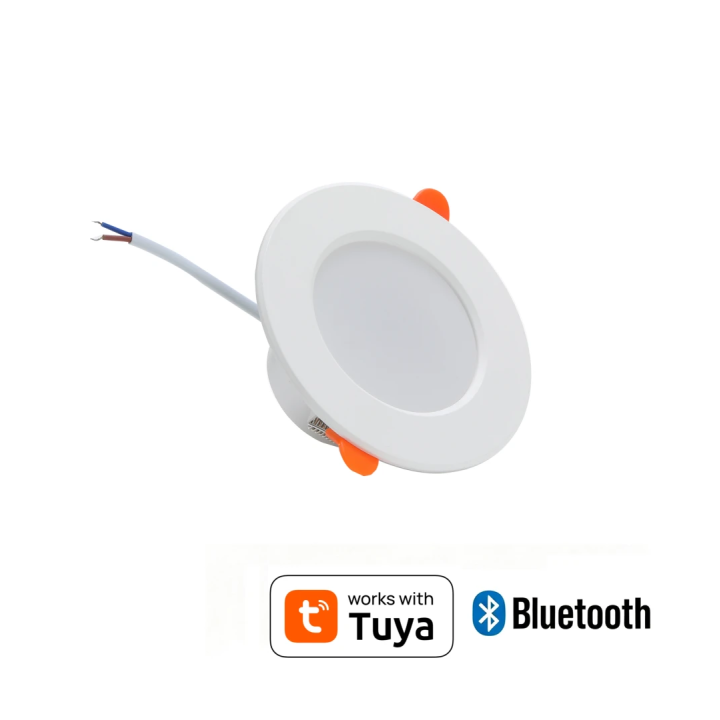 6 smarte LED downlights med RGB+CCT | 5W