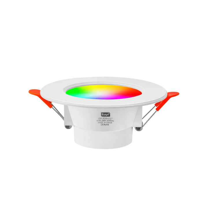 6 smarte LED downlights med RGB+CCT | 5W