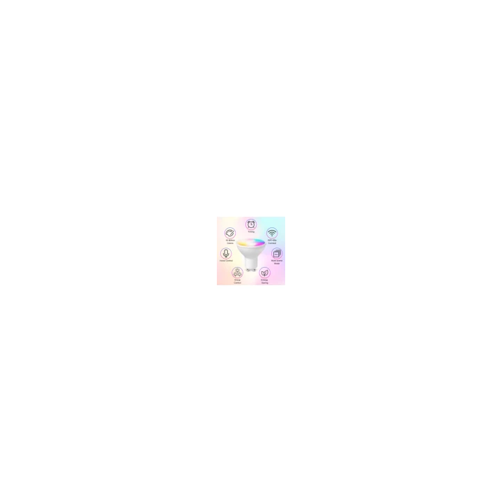 Smart GU10 LED-pære 5W RGB+CCT Wi-Fi Tuya