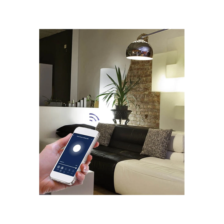 Smart E27 LED-pære 9W RGB+CCT Wi-Fi Tuya