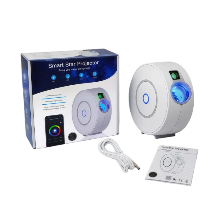 Smart galakseprojektor RGB 8W USB Tuya