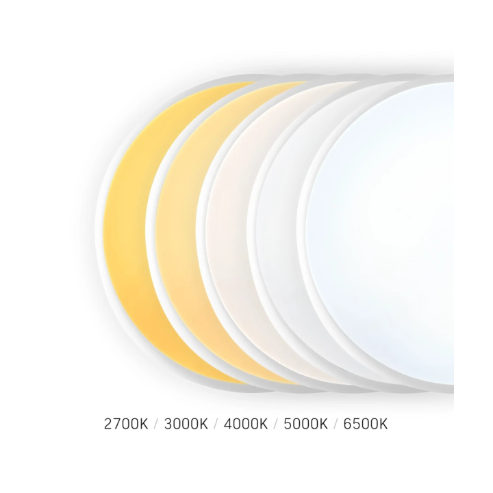 LED loftlampe med sensor og nødlys 18/24/30W IP44
