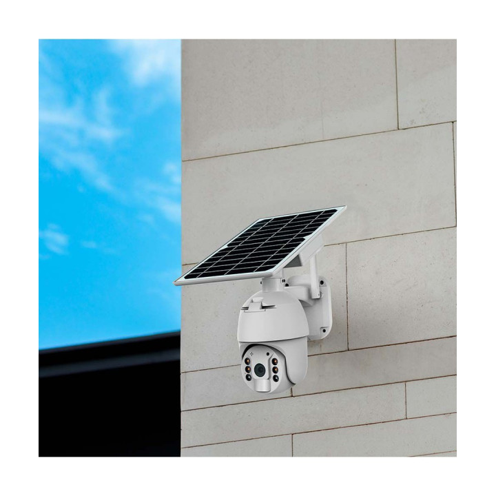 4G solcelle PTZ-kamera Full HD med PIR – V-Tac